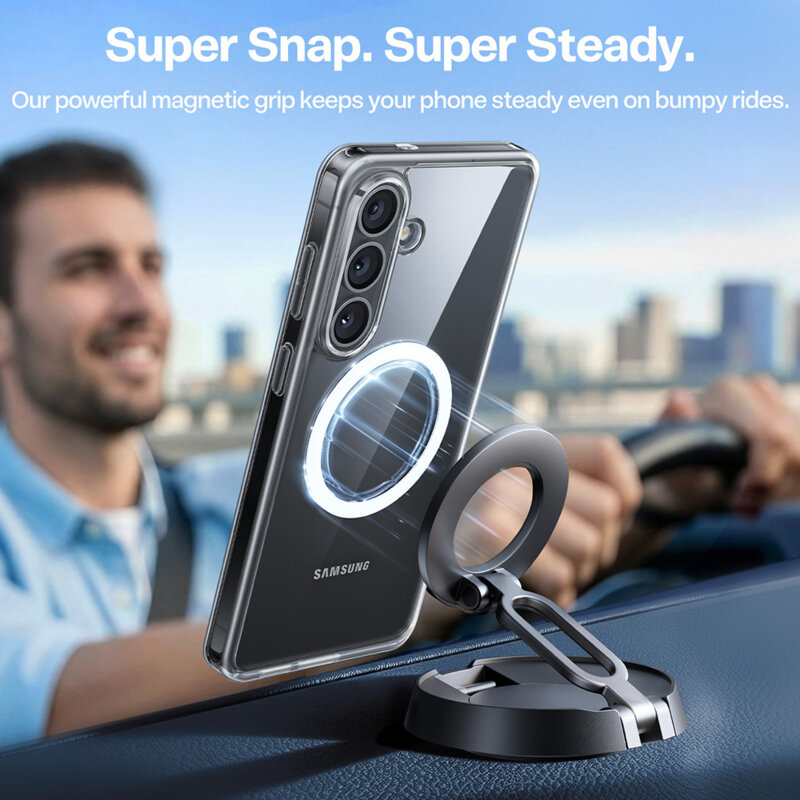 Husa Samsung Galaxy S26 Plus Torras Guardian Magnetic Series, transparenta