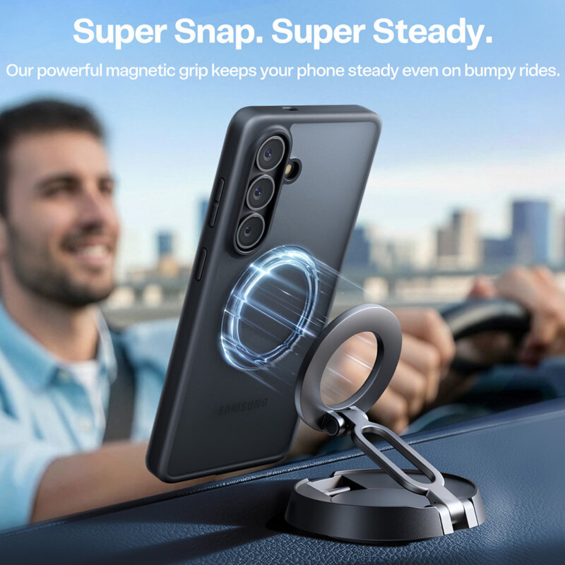 Husa Samsung Galaxy S26 Torras Guardian Magnetic Series, negru