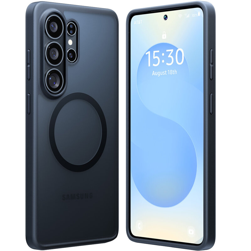 Husa Samsung Galaxy S26 Ultra Torras Guardian Magnetic Series, negru