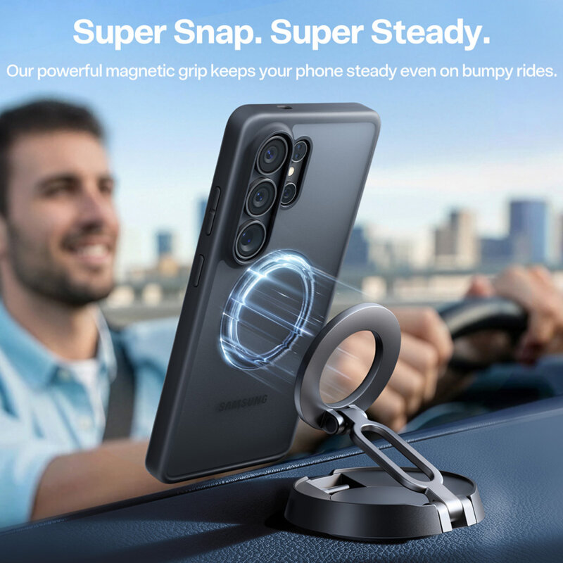 Husa Samsung Galaxy S26 Ultra Torras Guardian Magnetic Series, negru