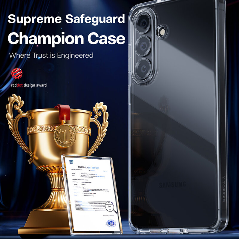 Husa Samsung Galaxy S26 Plus Torras Guardian Series, transparenta