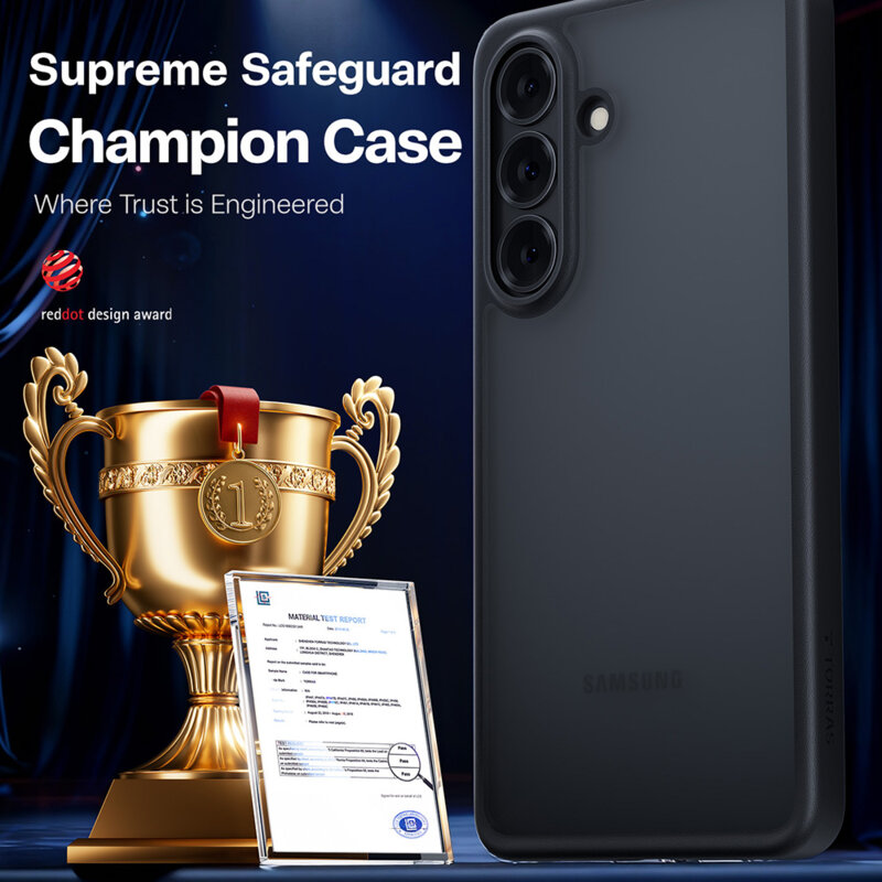 Husa Samsung Galaxy S26 Plus Torras Guardian Series, negru