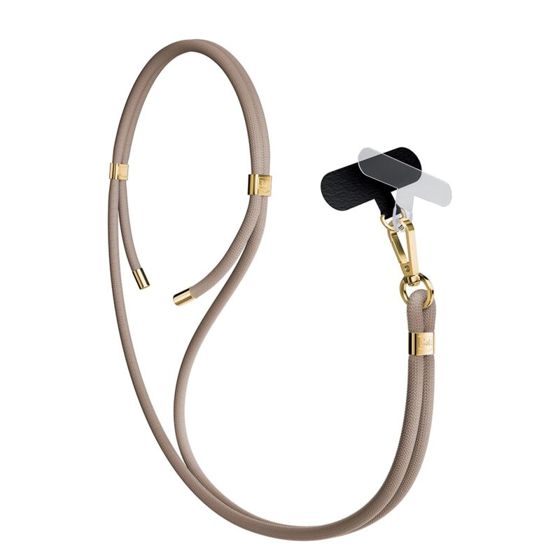 Lanyard telefon universal 3mk Easy Clip Elite RWS2-70, bej