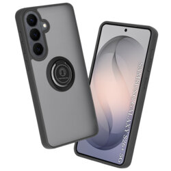 Husa Samsung Galaxy S26 Plus Techsuit Glinth cu inel suport stand magnetic, negru