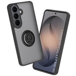 Husa Samsung Galaxy S26 Techsuit Glinth cu inel suport stand magnetic, negru