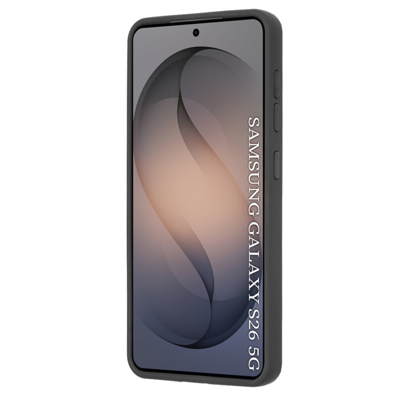 Husa Samsung Galaxy S26 Techsuit Glinth cu inel suport stand magnetic, negru