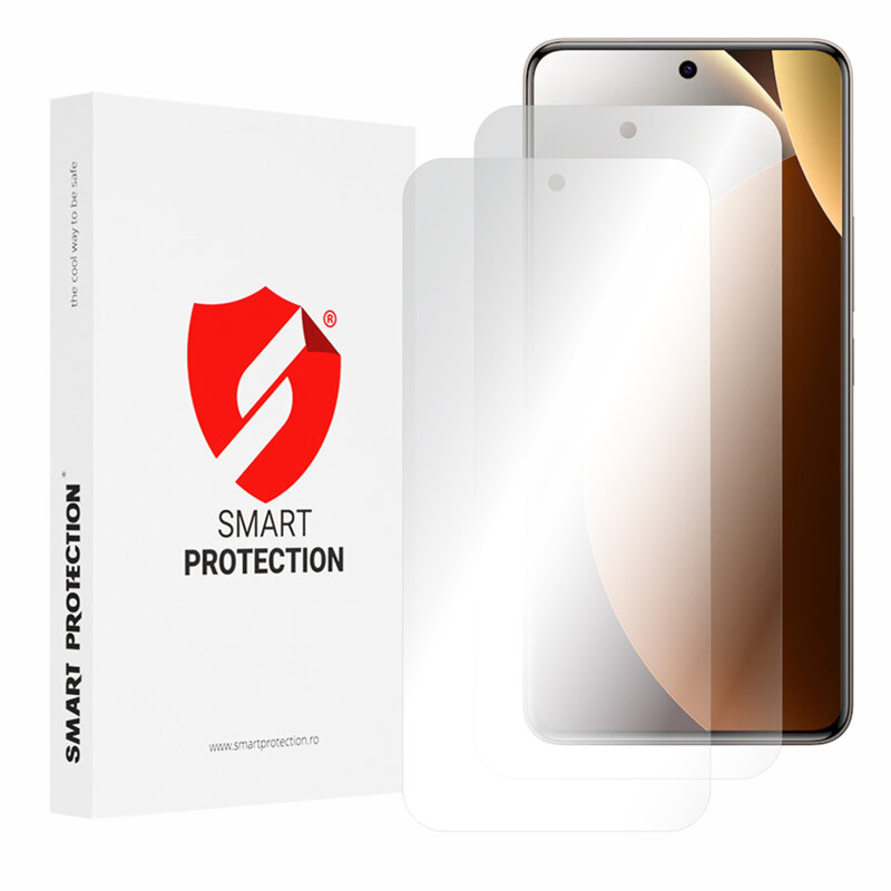 [Pachet 2x] Folie regenerabila premium Xiaomi Redmi Note 15 Pro 5G Smart Protection Classic, transparenta