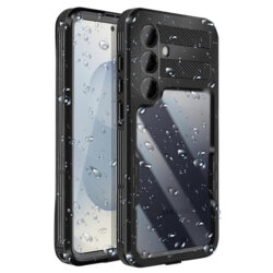 Husa impermeabila Samsung Galaxy S26 ShellBox Waterproof IP68, negru