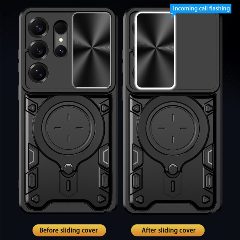 Husa Samsung Galaxy S26 Ultra Techsuit CamGuard Pro, negru