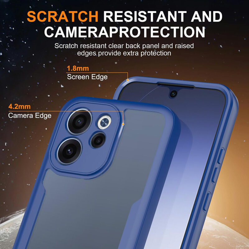 Husa 360° Oppo Reno15 FS 5G Techsuit ColorVerse, albastru