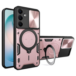 Husa Samsung Galaxy S26 Plus Techsuit CamGuard Pro, roz auriu