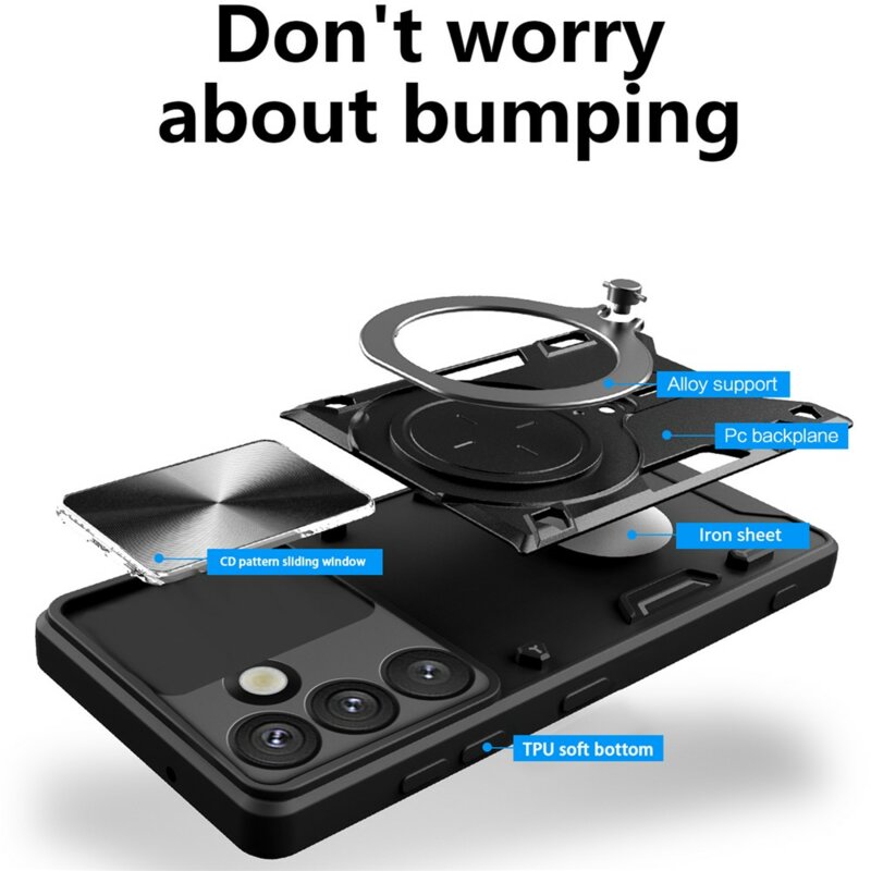 Husa Samsung Galaxy S26 Plus Techsuit CamGuard Pro, mov