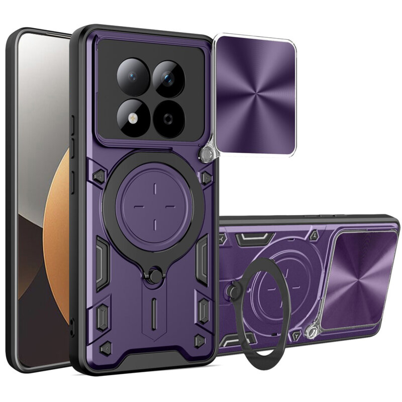 Husa Xiaomi Redmi Note 15 Pro 5G Techsuit CamGuard Pro, mov