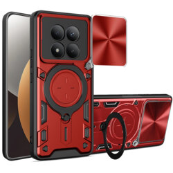 Husa Xiaomi Poco M8 Pro 5G Techsuit CamGuard Pro, rosu