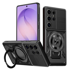 Husa Samsung Galaxy S26 Ultra Techsuit RuggedCam, negru