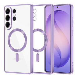 Husa premium Samsung Galaxy S26 Ultra Techsuit Luxury Crystal MagSafe, mov