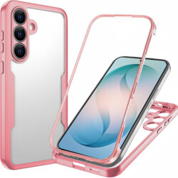 Husa 360° Samsung Galaxy S26 Plus Techsuit ColorVerse, roz