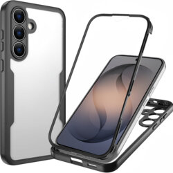 Husa 360° Samsung Galaxy S26 Techsuit ColorVerse, negru