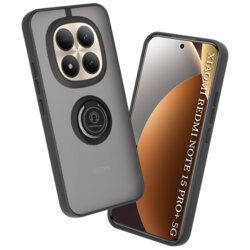 Husa Xiaomi Poco M8 Pro 5G Techsuit Glinth cu inel suport stand magnetic, negru