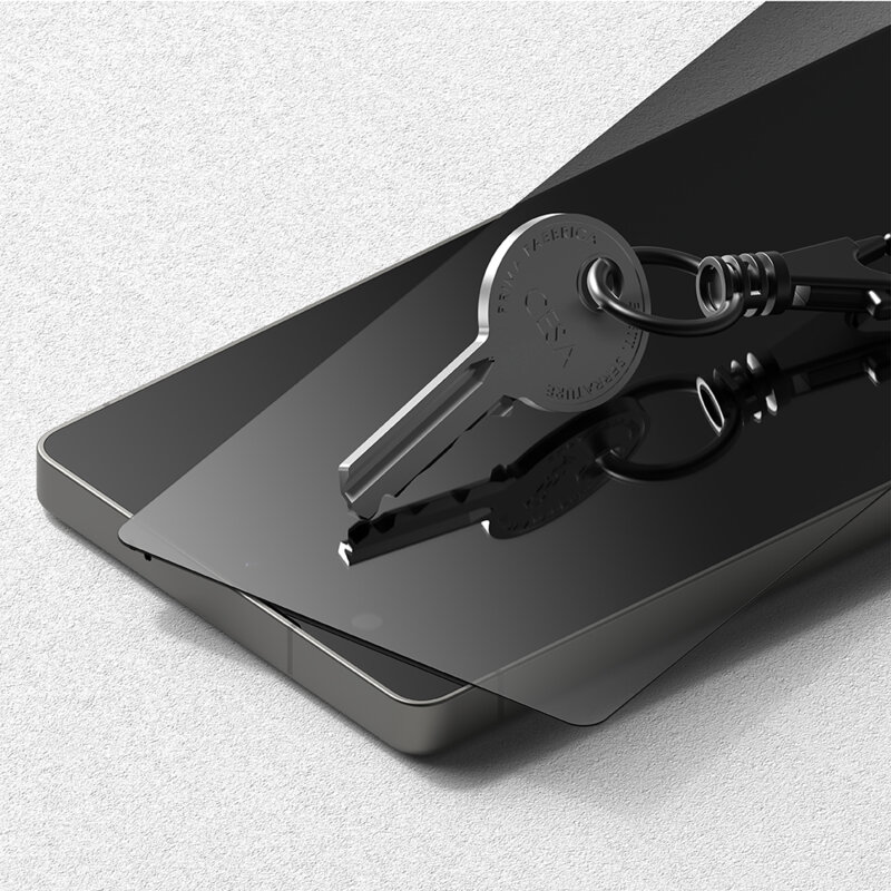 [Pachet 2x] Folie sticla Samsung Galaxy S26 Ultra Ringke Easy Slide Tempered Glass, negru