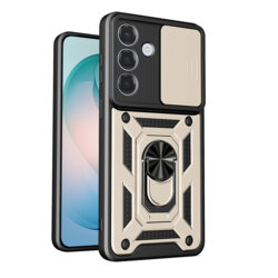 Husa Samsung Galaxy S26 Plus protectie camera Techsuit CamShield Series, auriu