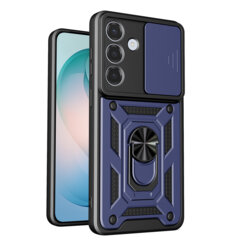 Husa Samsung Galaxy S26 Plus protectie camera Techsuit CamShield Series, albastru