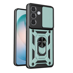 Husa Samsung Galaxy S26 Plus protectie camera Techsuit CamShield Series, verde