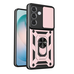 Husa Samsung Galaxy S26 Plus protectie camera Techsuit CamShield Series, roz