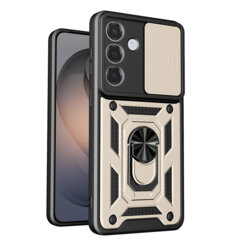 Husa Samsung Galaxy S26 protectie camera Techsuit CamShield Series, auriu