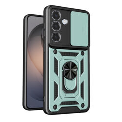 Husa Samsung Galaxy S26 protectie camera Techsuit CamShield Series, verde