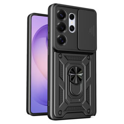 Husa Samsung Galaxy S26 Ultra protectie camera Techsuit CamShield Series, negru