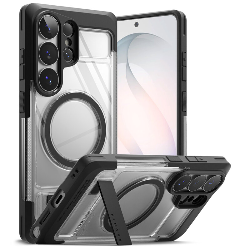 Husa Samsung Galaxy S26 Ultra Ringke UX Magnetic, transparenta