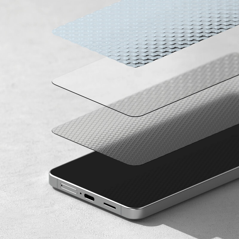 [Pachet 2x] Folie sticla Samsung Galaxy S26 Plus Ringke Easy Slide Tempered Glass, transparenta