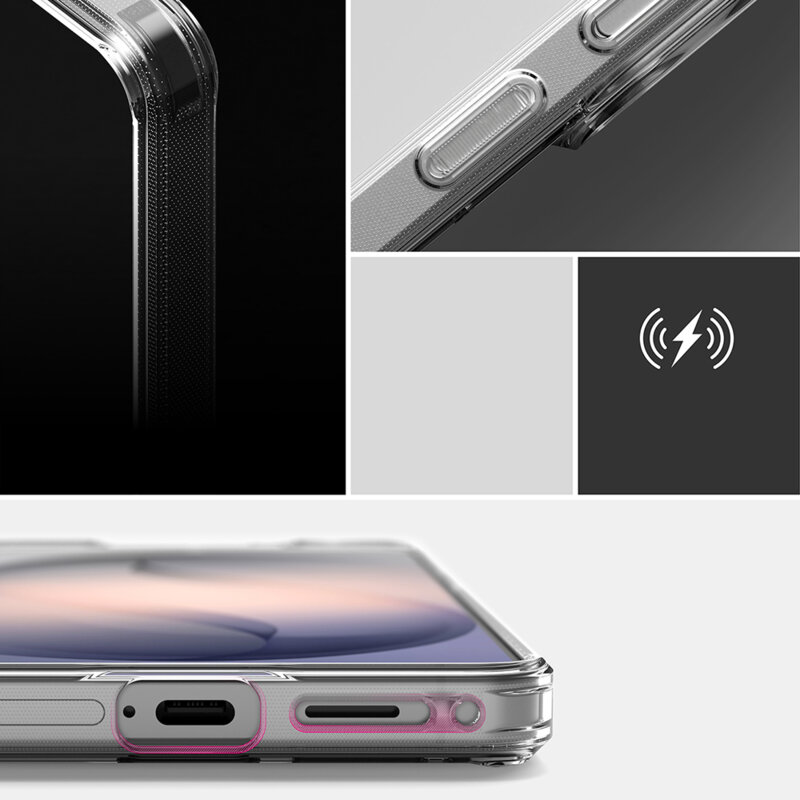 Husa Samsung Galaxy S26 Plus Ringke Fusion, transparenta