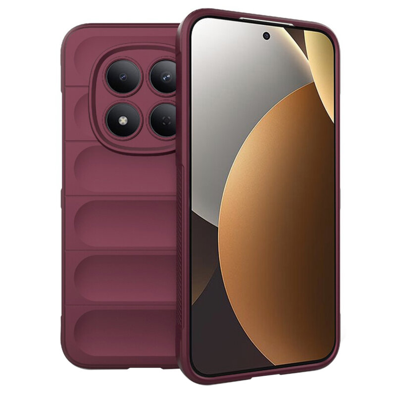 Husa Xiaomi Redmi Note 15 Pro 5G Techsuit Magic Shield, bordo
