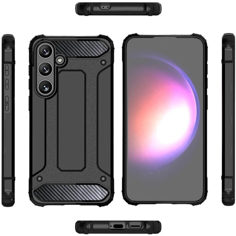 Husa Samsung Galaxy S26 Plus Techsuit Hybrid Armor, negru
