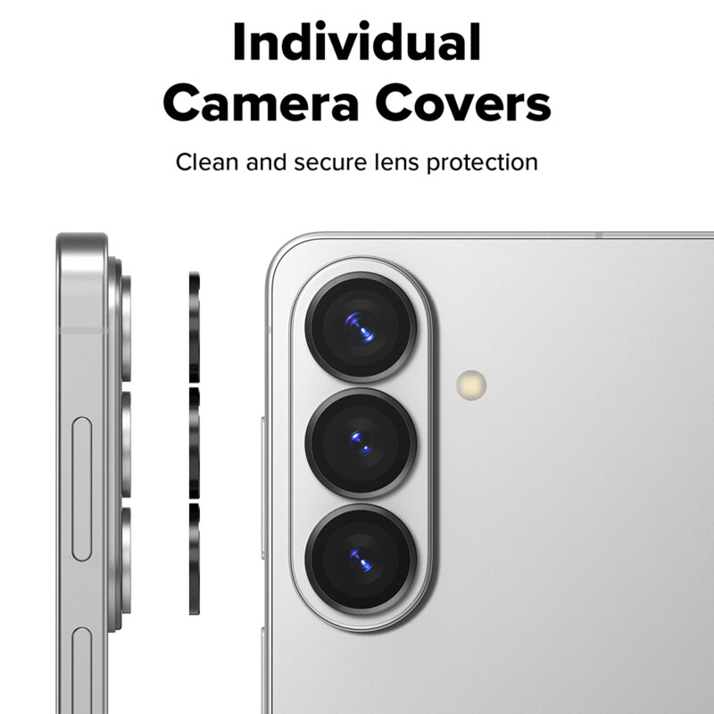 Folie sticla camera Samsung Galaxy S26 Plus Ringke Camera Lens Frame, negru