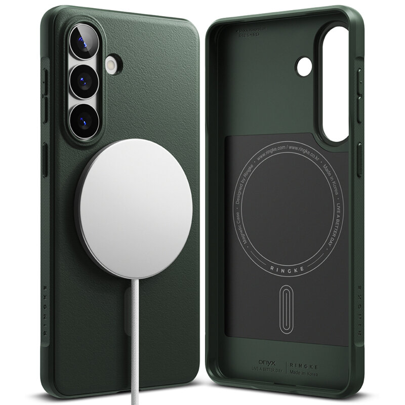 Husa Samsung Galaxy S26 Ringke Onyx MagSafe, verde