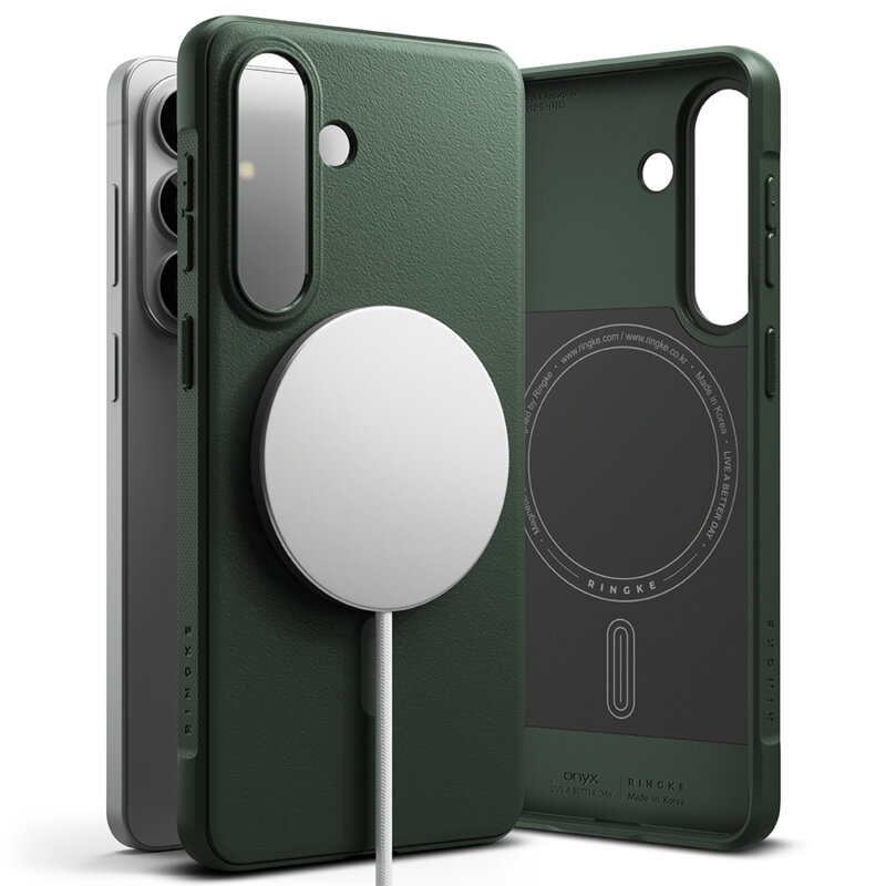 Husa Samsung Galaxy S26 Ringke Onyx MagSafe, verde