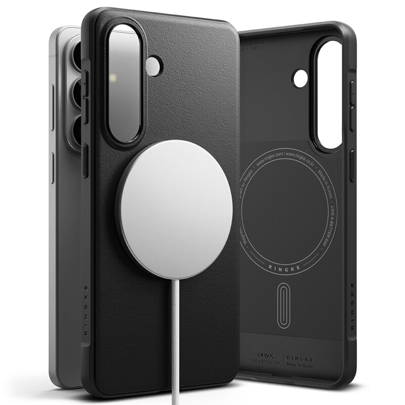 Husa Samsung Galaxy S26 Ringke Onyx MagSafe, negru