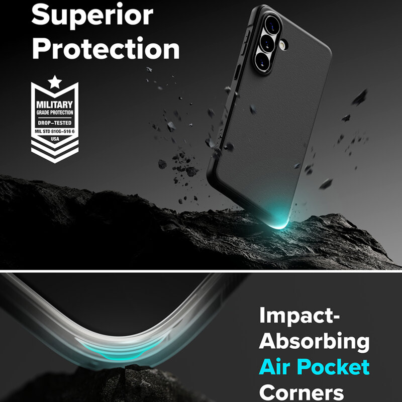 Husa Samsung Galaxy S26 Plus Ringke Onyx, negru