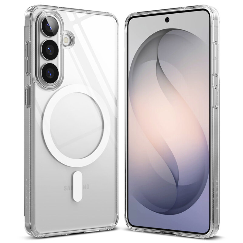 Husa Samsung Galaxy S26 Ringke Fusion MagSafe, transparenta