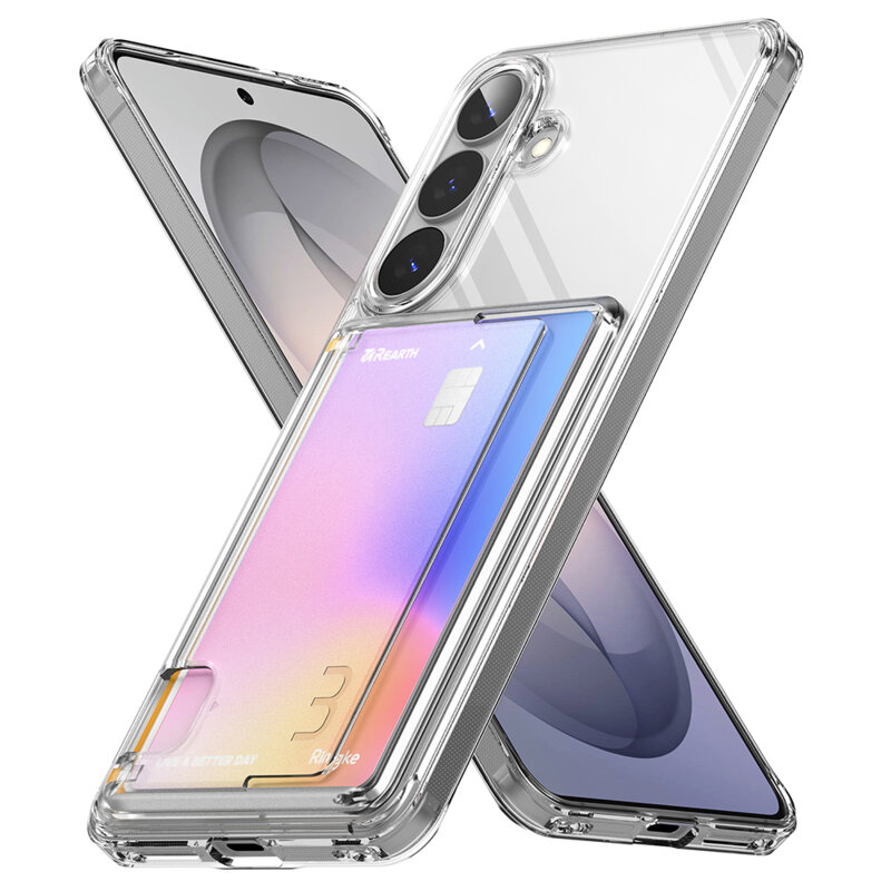 Husa Samsung Galaxy S26 Ringke Fusion Card, transparenta