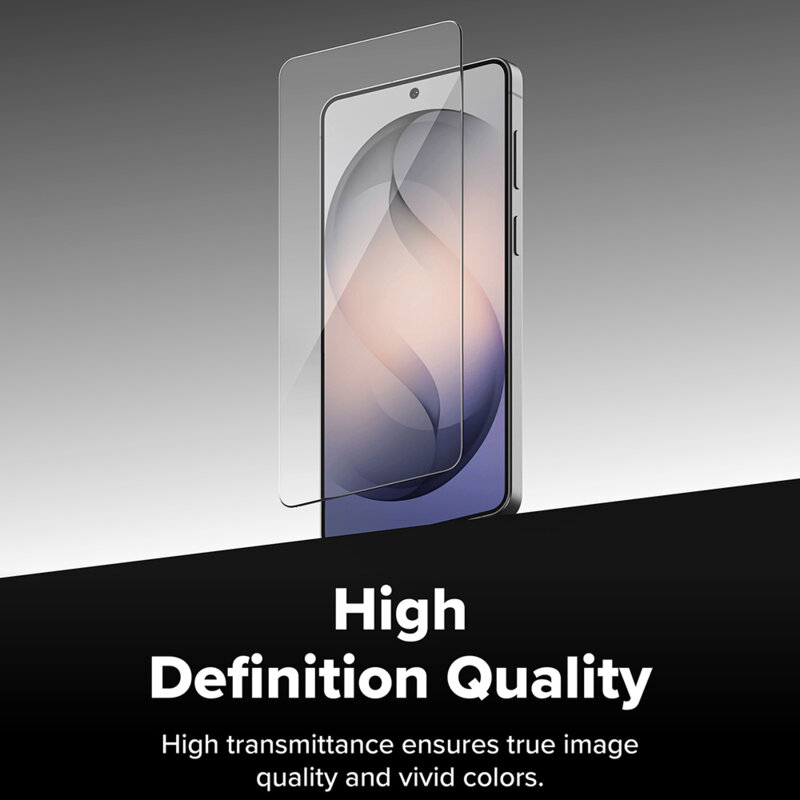 [Pachet 2x] Folie sticla Samsung Galaxy S26 Ringke Easy Slide Tempered Glass, transparenta