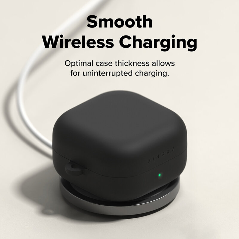 Husa Samsung Galaxy Buds 4 Pro Ringke Silicone, negru