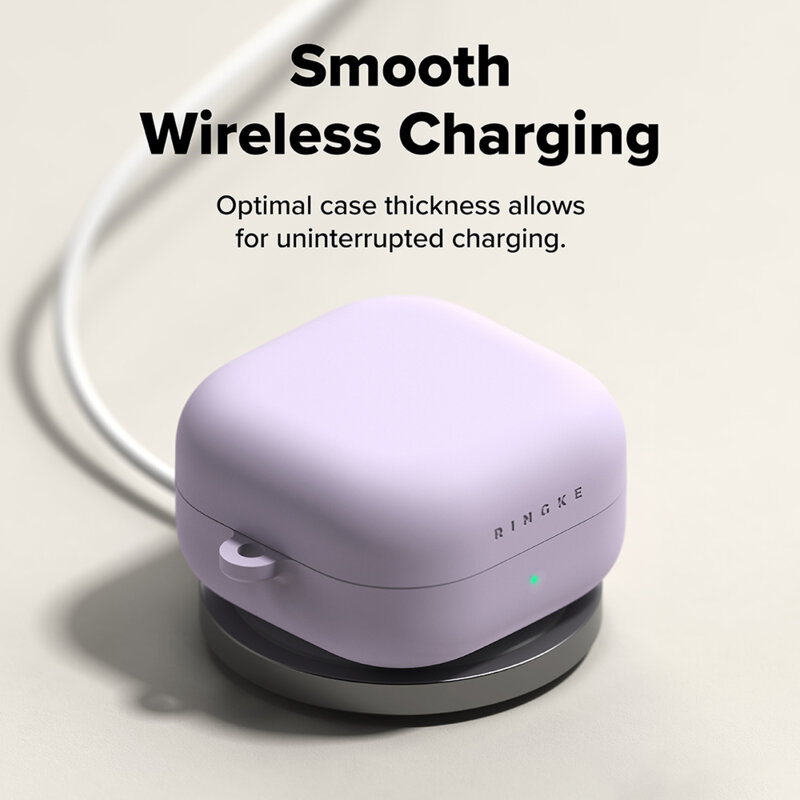 Husa Samsung Galaxy Buds 4 Pro Ringke Silicone, mov