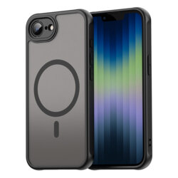 Husa iPhone 17e Techsuit HaloFrost II MagSafe, negru