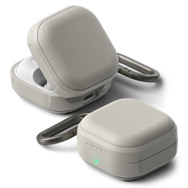 Husa Samsung Galaxy Buds 4 Pro Ringke Onyx Magnetic, gri