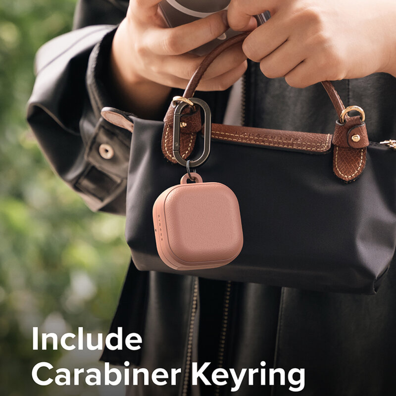 Husa Samsung Galaxy Buds 4 Pro Ringke Onyx Magnetic, oranj