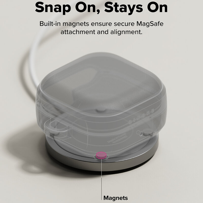 Husa Samsung Galaxy Buds 4 Pro Ringke Onyx Magnetic, verde